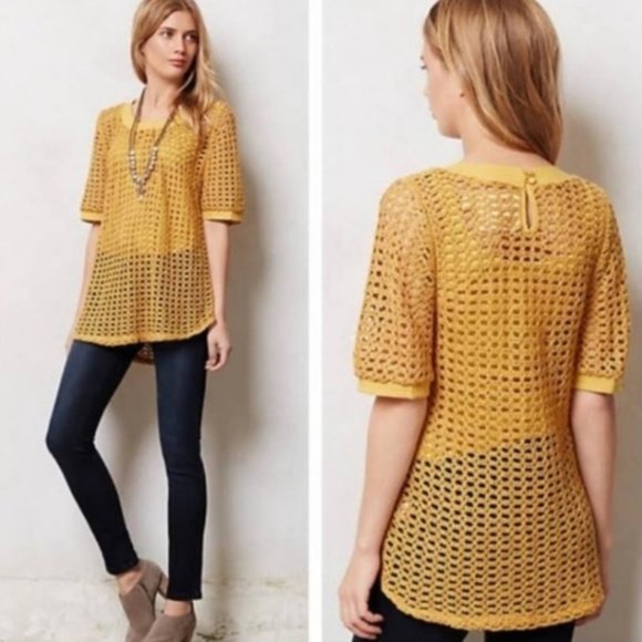 Anthropologie Angel of the North Senoia Tunic - Picture 2 of 8